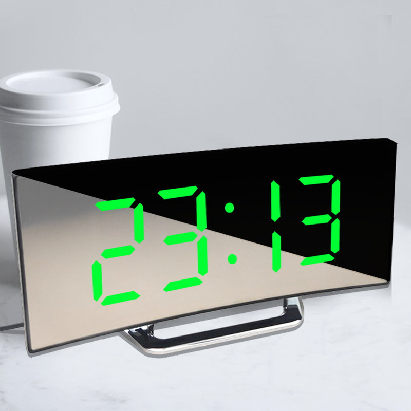 Digitaler Wecker Desktop-Uhr für Kinder Schlafzimmer Wohnkultur Temperatur Snooze-Funktion Schreibtisch Tischuhr LED-Uhr elektronisch