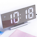 Reloj despertador Digital, reloj de escritorio para niños, dormitorio, decoración del hogar, función de repetición de temperatura, reloj de mesa de escritorio, reloj LED electrónico