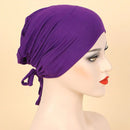 2021new Muslim Underscarf Frauen Schleier Hijab Kopftücher Muslimische Frauen Schal Turbane Kopf Für Frauen Hijabs Hijab Caps Hut Islamisch