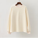 Neues Design 2021 Damenmode Sweatshirt Sets Casual Frühling Sommer Wildes Bein Hosenanzug Baumwolle