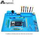 Heat-resistant BGA Soldering Station Soldering Pad Silicone Heat Gun Insulation Pad Repair Tools Maintenance Platform Desk Mat