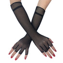 1 Pair New Fashion Neon Fishnet Fingerless Long Gloves Leg Arm Cuff Party Wear Fancy Dress for Women Sexy Beautiful Arm Warmer