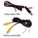 170-Grad-Auto-Rückfahrkamera 4 LED-Nachtsicht-Rückfahr-Auto-Parkmonitor CCD Wasserdichte HD-Video-Auto-Rückfahrkamera