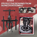 Auto-Innenlager-Abzieher-Zahnrad 3-Backen-Abzieher Kfz-Reparatur-Werkzeug-Kit Arbeitssparendes 3-Backen-Auto-Trennlagergerät