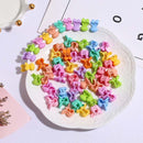 Ncmama 12 unids/set Mini empuñaduras antideslizantes de diamantes de imitación pinzas para el cabello para mujeres niñas dientes brillantes abrazaderas de Metal flor accesorios para el cabello