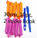 10/20 STÜCKE 30/45 CM Magische Lockenwickler Lockenwickler Kit Schneckenform Nicht Wellenform Spirale Runde Locken Keine Hitze Lockenwickler für extra langes Haar