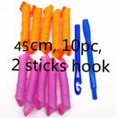 10/20 STÜCKE 30/45 CM Magische Lockenwickler Lockenwickler Kit Schneckenform Nicht Wellenform Spirale Runde Locken Keine Hitze Lockenwickler für extra langes Haar