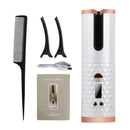 NICARE Kabelloser Automatischer Rotierender Lockenwickler USB Wiederaufladbarer Lockenstab LED-Anzeige Temperaturverstellbare Styling-Werkzeuge