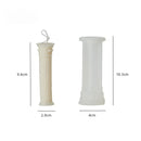Europäischer Stil Retro Römische Säule Kerze Silikonform Handgemachte DIY Backformen Gips Seifenform Weihnachtsgeschenke Dekoration