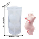 Europäischer Stil Retro Römische Säule Kerze Silikonform Handgemachte DIY Backformen Gips Seifenform Weihnachtsgeschenke Dekoration