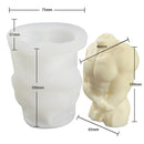 Europäischer Stil Retro Römische Säule Kerze Silikonform Handgemachte DIY Backformen Gips Seifenform Weihnachtsgeschenke Dekoration