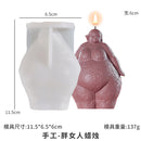 Europäischer Stil Retro Römische Säule Kerze Silikonform Handgemachte DIY Backformen Gips Seifenform Weihnachtsgeschenke Dekoration