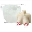 Europäischer Stil Retro Römische Säule Kerze Silikonform Handgemachte DIY Backformen Gips Seifenform Weihnachtsgeschenke Dekoration