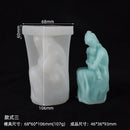 Europäischer Stil Retro Römische Säule Kerze Silikonform Handgemachte DIY Backformen Gips Seifenform Weihnachtsgeschenke Dekoration