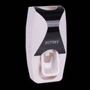 Zahnbürstenhalter, automatischer Zahnpastaspender, staubdicht, klebrige Saugwand, Zahnpastapresse für Badezimmer