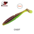 ESFISHING 100mm125mm155mm200mm Easy Shiner Qualität Pesca Soft Fishing Lure Silikon Köder Wobbler Leurre Souple Kostenloser Versand