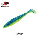 ESFISHING 100mm125mm155mm200mm Easy Shiner Qualität Pesca Soft Fishing Lure Silikon Köder Wobbler Leurre Souple Kostenloser Versand