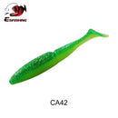 ESFISHING 100mm125mm155mm200mm Easy Shiner Qualität Pesca Soft Fishing Lure Silikon Köder Wobbler Leurre Souple Kostenloser Versand