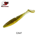 ESFISHING 100mm125mm155mm200mm Easy Shiner Qualität Pesca Soft Fishing Lure Silikon Köder Wobbler Leurre Souple Kostenloser Versand