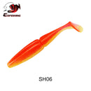 ESFISHING 100mm125mm155mm200mm Easy Shiner Qualität Pesca Soft Fishing Lure Silikon Köder Wobbler Leurre Souple Kostenloser Versand