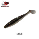 ESFISHING 100mm125mm155mm200mm Easy Shiner Qualität Pesca Soft Fishing Lure Silikon Köder Wobbler Leurre Souple Kostenloser Versand