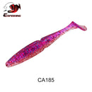 ESFISHING 100mm125mm155mm200mm Easy Shiner Qualität Pesca Soft Fishing Lure Silikon Köder Wobbler Leurre Souple Kostenloser Versand