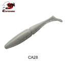 ESFISHING 100mm125mm155mm200mm Easy Shiner Qualität Pesca Soft Fishing Lure Silikon Köder Wobbler Leurre Souple Kostenloser Versand