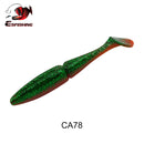 ESFISHING 100mm125mm155mm200mm Easy Shiner Qualität Pesca Soft Fishing Lure Silikon Köder Wobbler Leurre Souple Kostenloser Versand