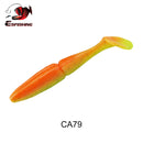 ESFISHING 100mm125mm155mm200mm Easy Shiner Qualität Pesca Soft Fishing Lure Silikon Köder Wobbler Leurre Souple Kostenloser Versand