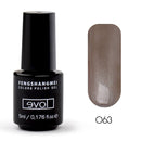 Fengshangmei 5ml Professioneller Gellack Langanhaltendes Nageldesign Gelpolish Home DIY 225 Farben Easy Soak Off Nail Gel