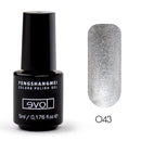 Fengshangmei 5ml Professioneller Gellack Langanhaltendes Nageldesign Gelpolish Home DIY 225 Farben Easy Soak Off Nail Gel