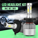H4 LED H7 LED H11 LED Scheinwerferbirne COB Auto LED Scheinwerfer Birnen Hi/Lo Beam 16000LM 6000K Auto Scheinwerfer 12V LED Lichter für Auto