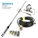 NL-770S antena de doble banda B-400 soporte de montaje de antena Clip 5M Kit de Cable Coaxial para Radio de coche KT8900 KT-8900R BJ-218 UV-25HX