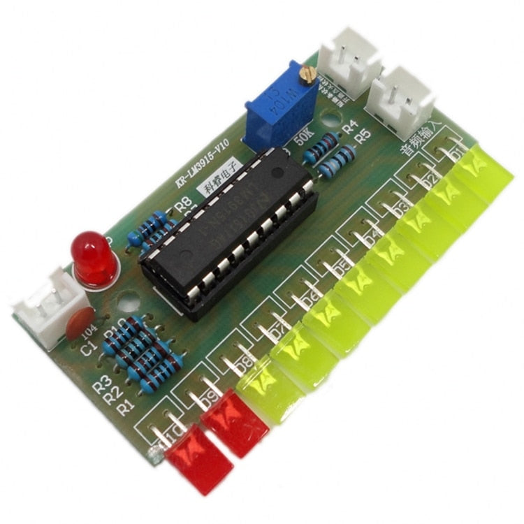 LM3915 Kit de indicador de nivel LED de audio DIY