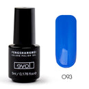 Fengshangmei 5ml Professioneller Gellack Langanhaltendes Nageldesign Gelpolish Home DIY 225 Farben Easy Soak Off Nail Gel