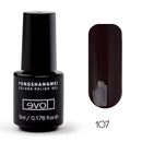 Fengshangmei 5ml Professioneller Gellack Langanhaltendes Nageldesign Gelpolish Home DIY 225 Farben Easy Soak Off Nail Gel
