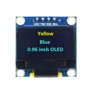 0,91 Zoll 128x32 IIC I2C Weiß / Blau OLED LCD Display DIY Modul SSD1306 Treiber IC DC 3,3V 5V für Arduino
