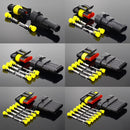 2-5 Sets Kit 2 Pin 1/2/3/4/5/6 Pins Way AMP Super Seal Wasserdichter elektrischer Kabelstecker für wasserdichten Autostecker