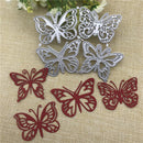 4 stücke Schmetterling Metall Stanzformen für DIY Scrapbooking Album Papier Karten Dekorative Handwerk Prägung Stanzungen