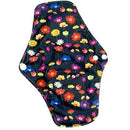 wasserdichte PUL-gedruckte wiederverwendbare Mama-Einlagen mit normalem Durchfluss, superweiche Menstruationseinlagen aus Stoff für den täglichen Gebrauch mit Bio-Bambus-Innenseite