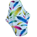 wasserdichte PUL-gedruckte wiederverwendbare Mama-Einlagen mit normalem Durchfluss, superweiche Menstruationseinlagen aus Stoff für den täglichen Gebrauch mit Bio-Bambus-Innenseite