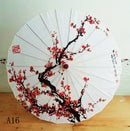 Seiden-Regenschirm für Damen, japanische Kirschblüten, Seide, alter Tanzregenschirm, dekorativer Regenschirm, chinesischer Stil, Ölpapier-Regenschirm